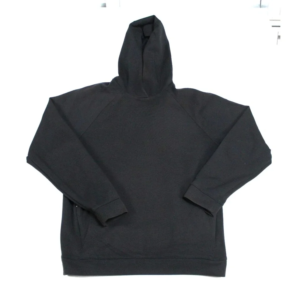 All In Motion Men Black Sweater Hoodie Long Sleeve Casual Size Large